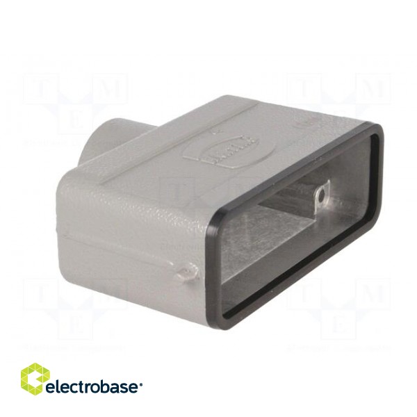 Enclosure: for Han connectors | Han | size 16A | for cable | straight image 8