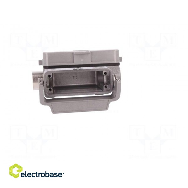 Enclosure: for Han connectors | Han | size 16A | with latch | PG16 фото 9