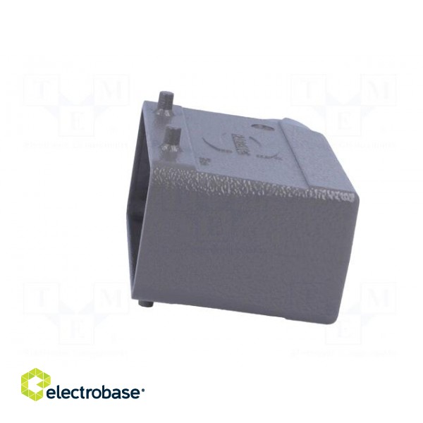 Enclosure: for Han connectors | Han | size 16B | for cable | angled фото 5