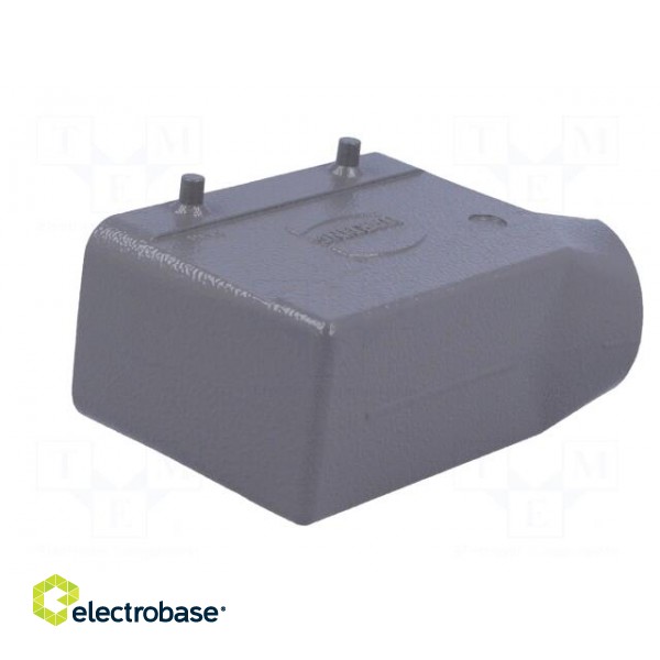 Enclosure: for Han connectors | Han | size 16B | for cable | angled paveikslėlis 6