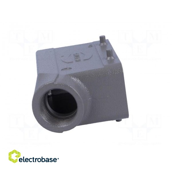 Enclosure: for Han connectors | Han | size 16B | for cable | angled image 9