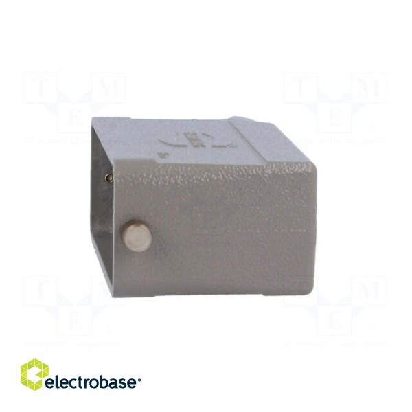 Enclosure: for Han connectors | Han | size 16B | for cable | angled paveikslėlis 5