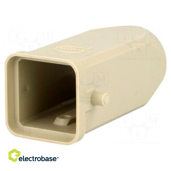 Enclosure: for HDC connectors | Han® A | size 3A | for cable | PG11 image 1