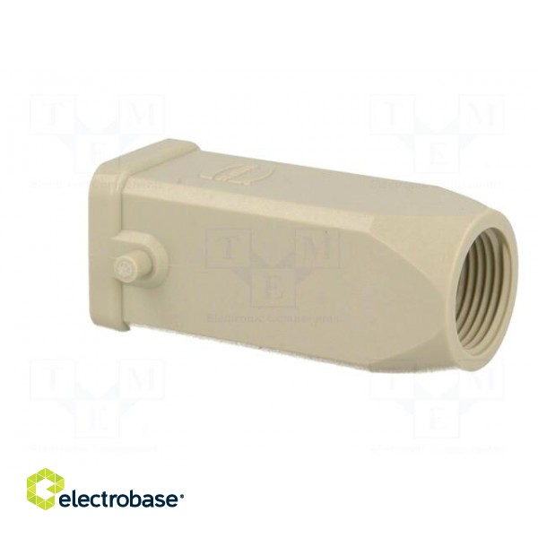 Enclosure: for Han connectors | Han | size 3A | for cable | for latch фото 4