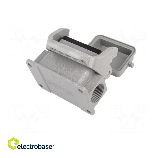 Enclosure: for Han connectors | Han | size 6B | with latch | PG16 фото 6