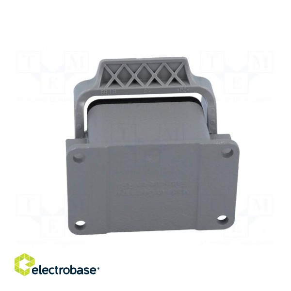 Enclosure: for Han connectors | Han | size 6B | with latch | PG16 image 5