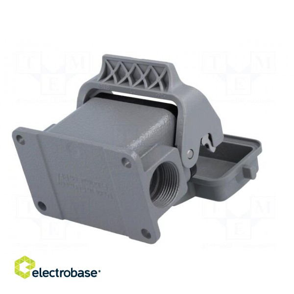 Enclosure: for Han connectors | Han | size 6B | with latch | PG16 image 6