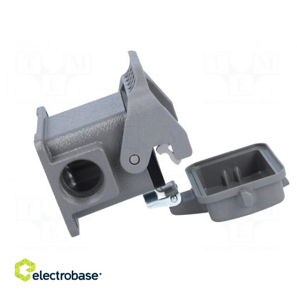 Enclosure: for Han connectors | Han | size 6B | with latch | PG16 image 7