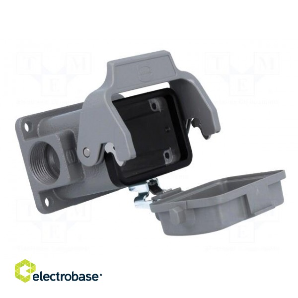 Enclosure: for Han connectors | Han | size 6B | with latch | PG16 image 8