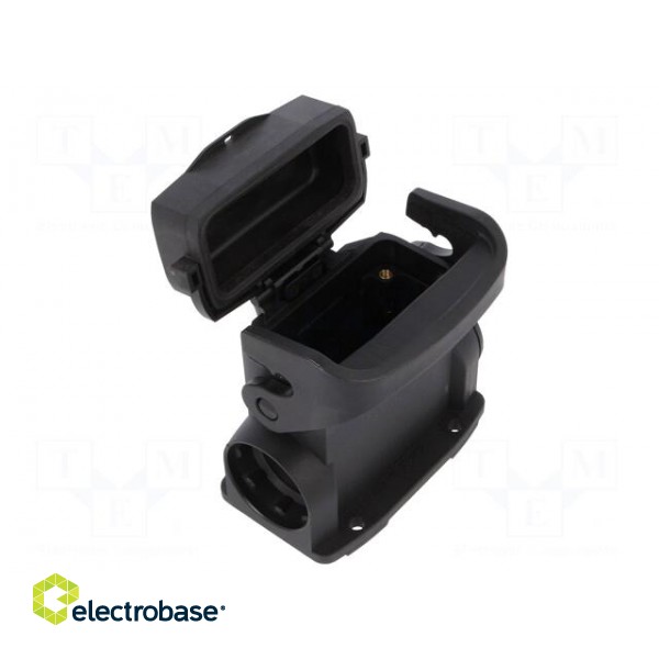 Enclosure: for rectangular connectors | Han Eco A | size 10A | M25 image 1