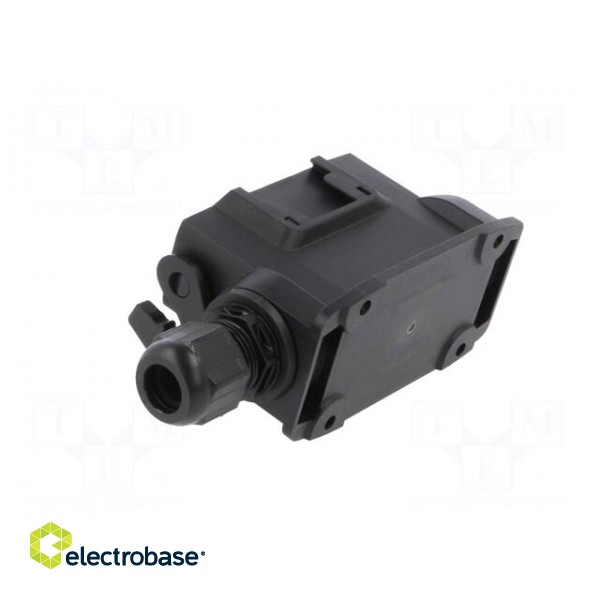 Enclosure: for rectangular connectors | Han Eco A | size 16A | M20 image 4