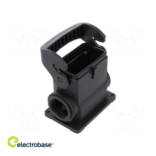 Enclosure: for HDC connectors | Han-Eco® B | size 10B | with latch image 1