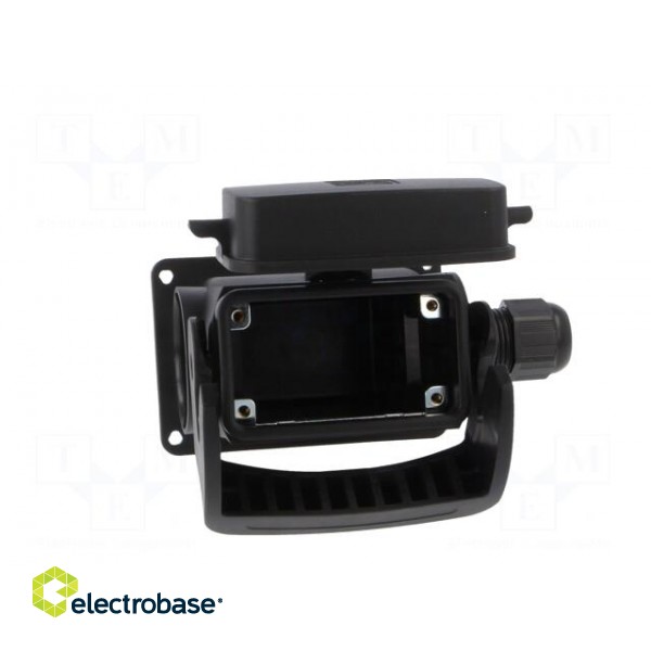 Enclosure: for rectangular connectors | Han Eco B | size 10B | M20 image 9