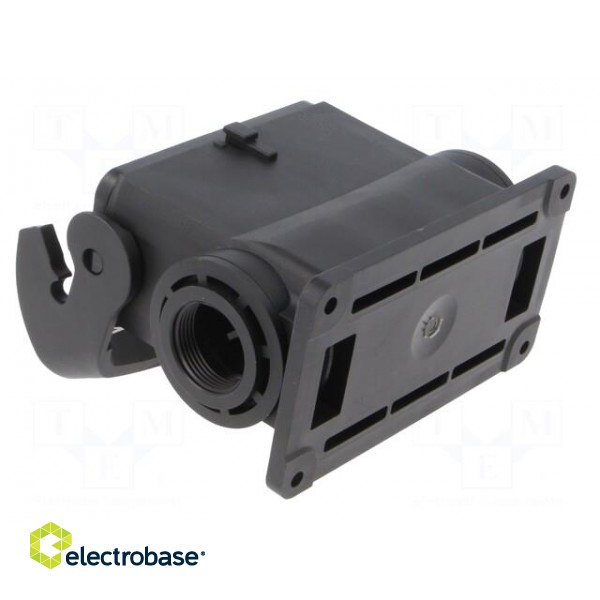 Enclosure: for HDC connectors | Han-Eco® B | size 16B | with latch image 4