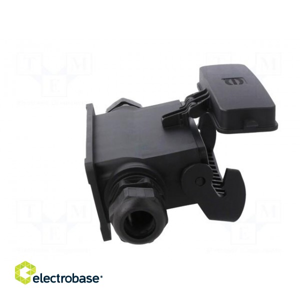 Enclosure: for HDC connectors | Han-Eco® B | size 24B | with latch image 7