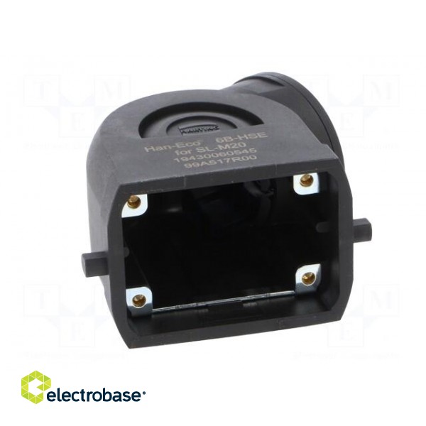 Enclosure: for HDC connectors | Han-Eco® B | size 6B | for cable image 9