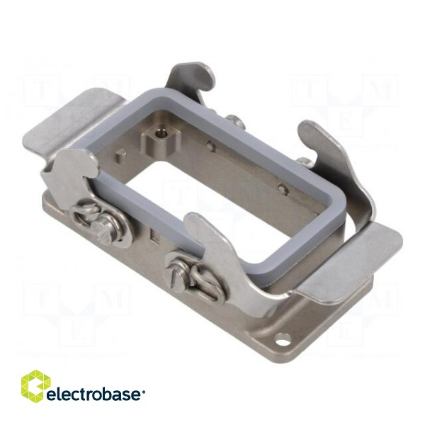 Enclosure: for HDC connectors | Han-INOX® | size 10B | IP65,IP67