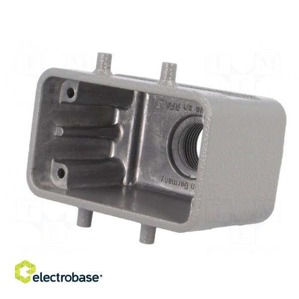 Enclosure: for HDC connectors | Han B | size 10B | for cable | M20 image 2