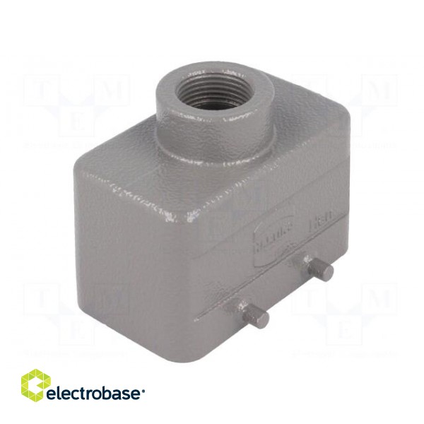Enclosure: for HDC connectors | Han® B | size 10B | for cable | M20 image 1
