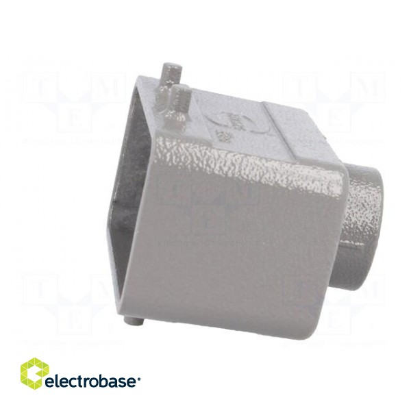 Enclosure: for HDC connectors | Han B | size 10B | for cable | M20 фото 3