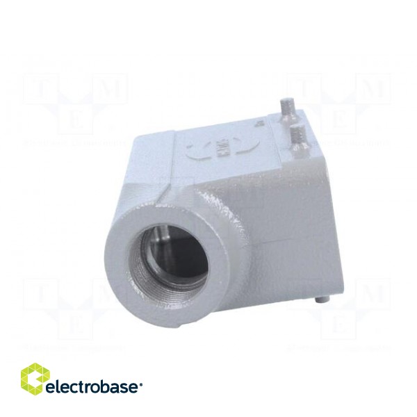 Enclosure: for HDC connectors | Han B | size 16B | for cable | angled фото 7