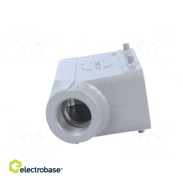 Enclosure: for HDC connectors | Han B | size 16B | for cable | angled image 7