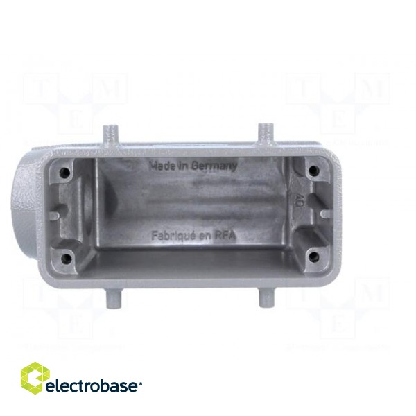 Enclosure: for HDC connectors | Han B | size 16B | for cable | angled image 9