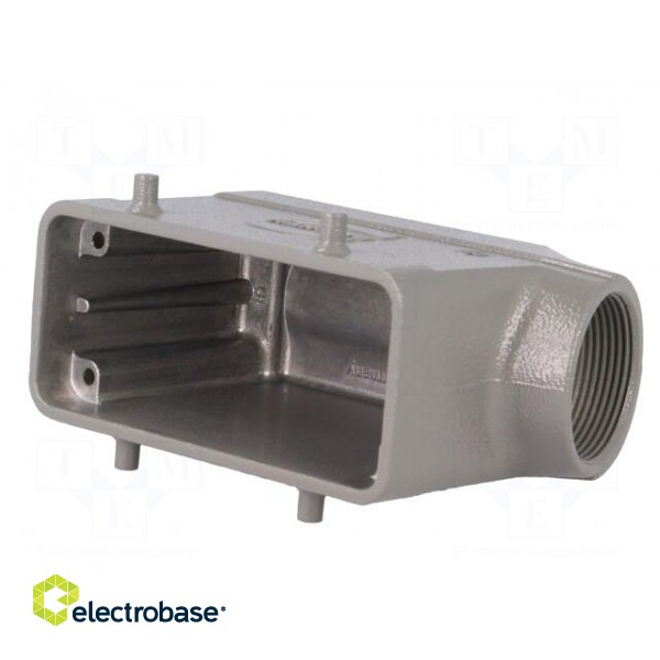 Enclosure: for HDC connectors | Han B | size 16B | for cable | angled paveikslėlis 2