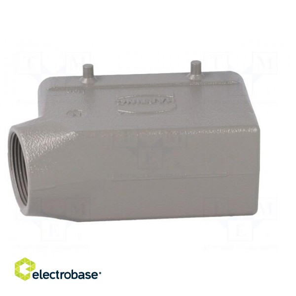 Enclosure: for HDC connectors | Han B | size 16B | for cable | angled paveikslėlis 5