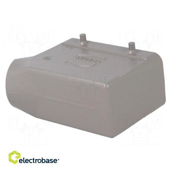 Enclosure: for HDC connectors | Han B | size 16B | for cable | angled paveikslėlis 6