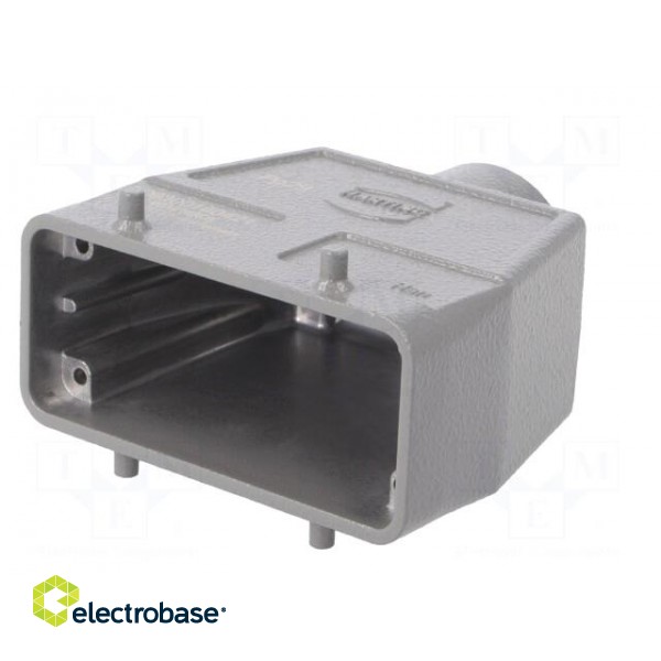 Enclosure: for HDC connectors | Han® B | size 16B | for cable | high image 2