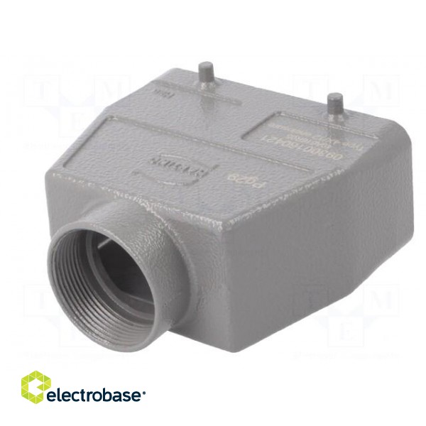 Enclosure: for HDC connectors | Han® B | size 16B | for cable | high image 6