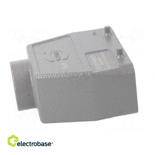 Enclosure: for HDC connectors | Han® B | size 16B | for cable | high image 7