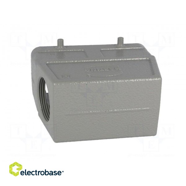 Enclosure: for HDC connectors | Han® B | size 16B | for cable | high image 5