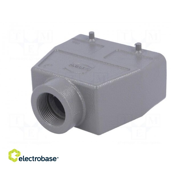 Enclosure: for HDC connectors | Han® B | size 16B | for cable | PG21 image 6