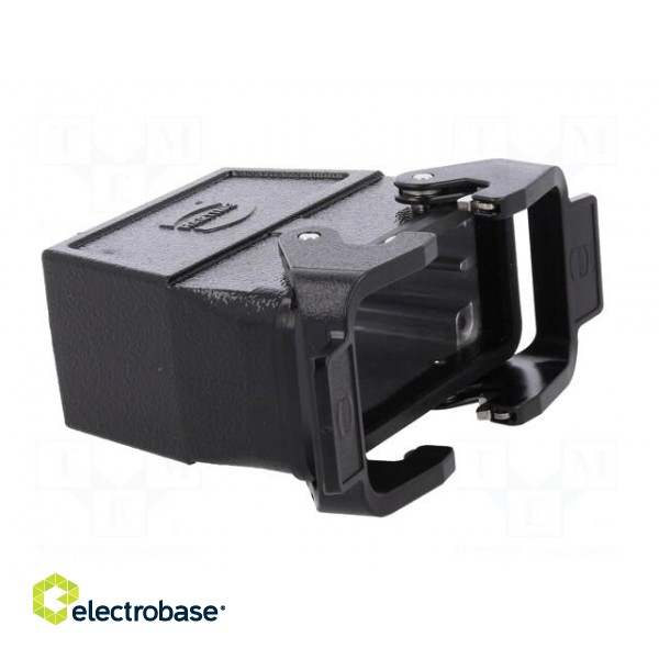 Enclosure: for HDC connectors | Han | size 16B | for cable | straight image 9