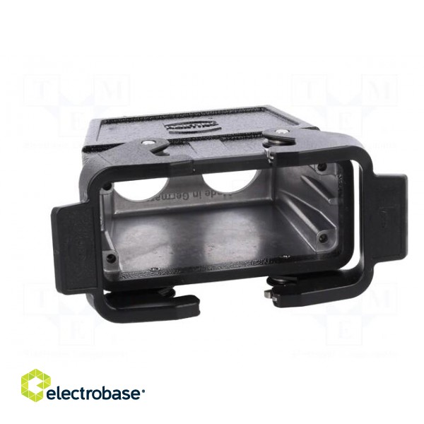 Enclosure: for HDC connectors | Han | size 16B | for cable | straight image 10