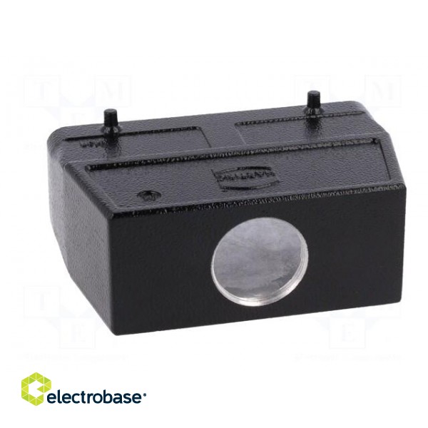 Enclosure: for HDC connectors | Han | size 24B | for cable | straight image 6