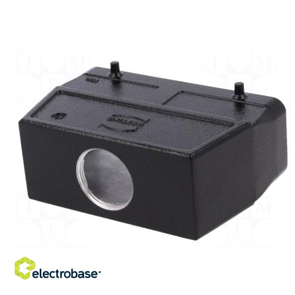 Enclosure: for HDC connectors | Han | size 24B | for cable | straight image 7