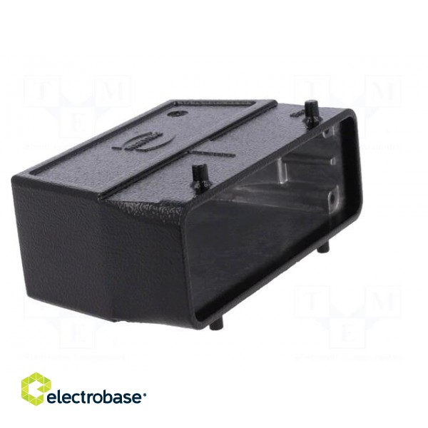 Enclosure: for HDC connectors | Han | size 24B | for cable | straight image 9