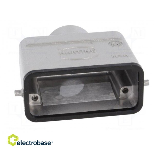 Enclosure: for Han connectors | Han | size 10A | for cable | straight image 9