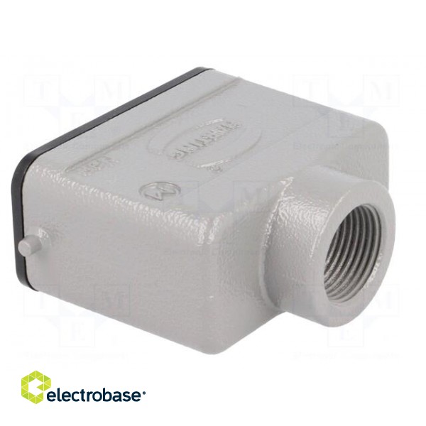 Enclosure: for Han connectors | Han | size 10A | for cable | straight paveikslėlis 4