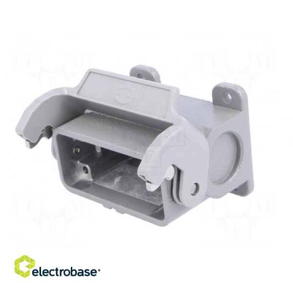 Enclosure: for HDC connectors | Han® A | size 10A | with latch | PG16 image 2