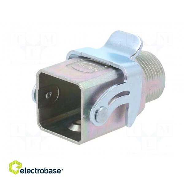 Enclosure: for HDC connectors | Han® A,Han® EMC | size 3A | PG13,5 image 2