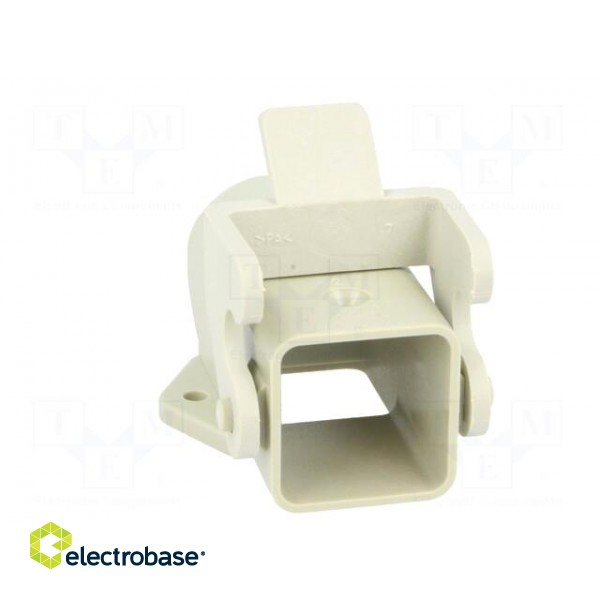 Enclosure: for rectangular connectors | Han | size 3A | with latch image 9