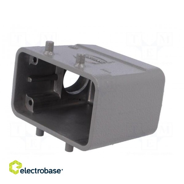 Enclosure: for HDC connectors | Han® B | size 10B | for cable | M25 image 2