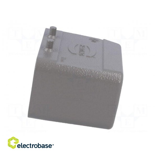 Enclosure: for HDC connectors | Han B | size 10B | for cable | angled paveikslėlis 3