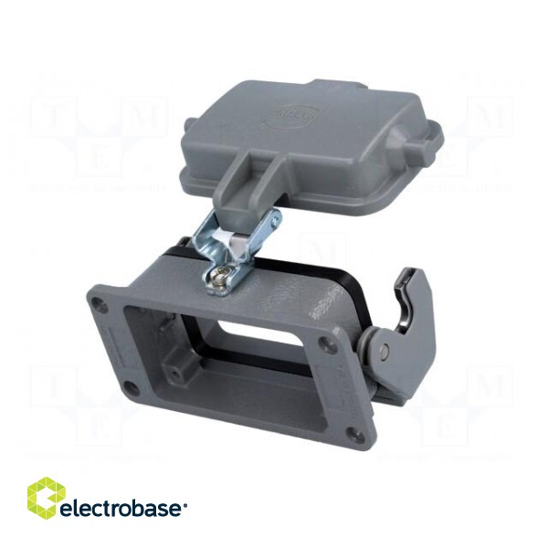 Enclosure: for HDC connectors | Han® B | size 10B | with latch | IP65 image 6