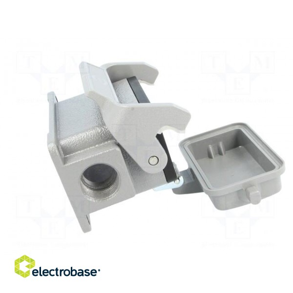 Enclosure: for rectangular connectors | Han | size 10B | with latch image 7