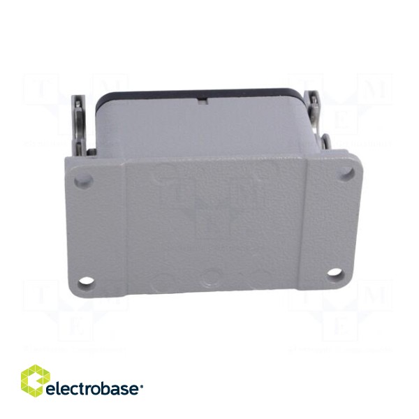 Enclosure: for HDC connectors | Han® B | size 10B | with latch | PG16 фото 5